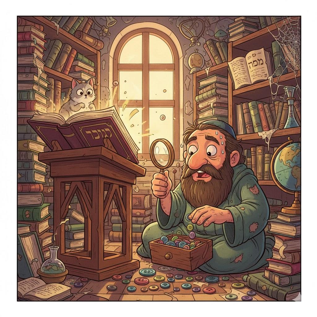 אָחַז אֶת הַטָּפֵל וְהֵנִיחַ אֶת הָעִקָּר