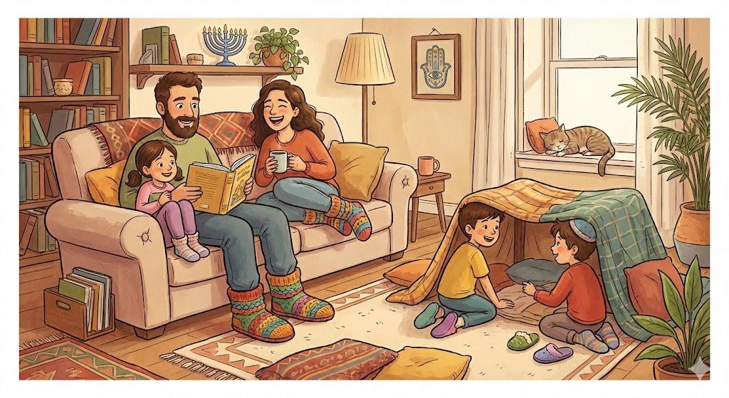 In-house shoes / Casual home setting