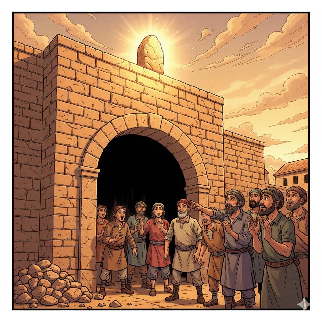 אֶבֶן מָאֲסוּ הַבּוֹנִים הָיְתָה לְרֹאשׁ פִּנָּה