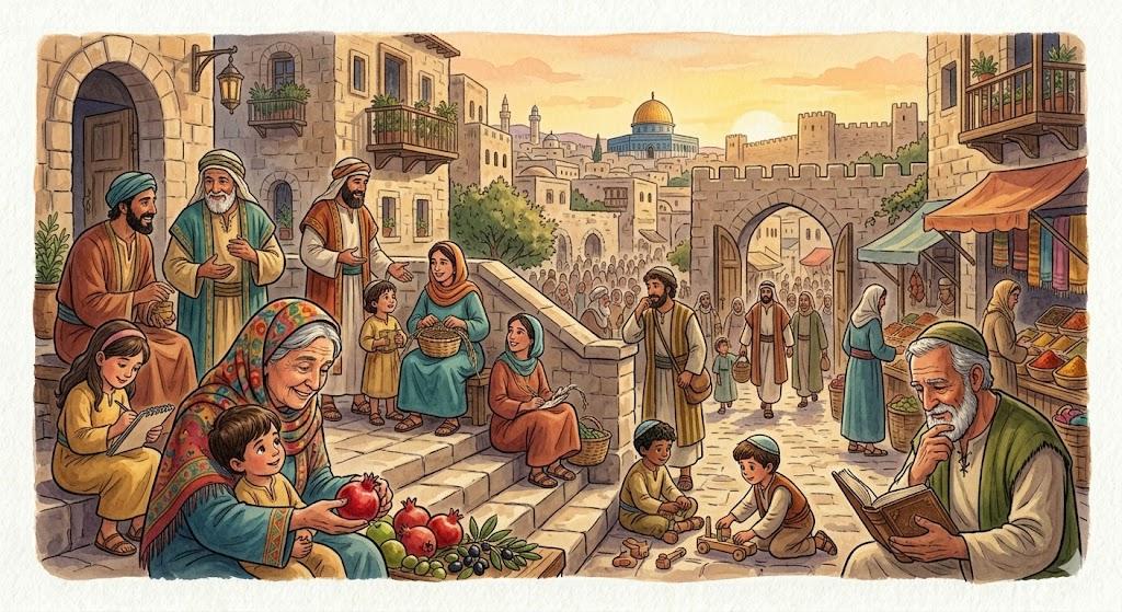 הָעָם הַיּוֹשֵׁב בְּצִיּוֹן