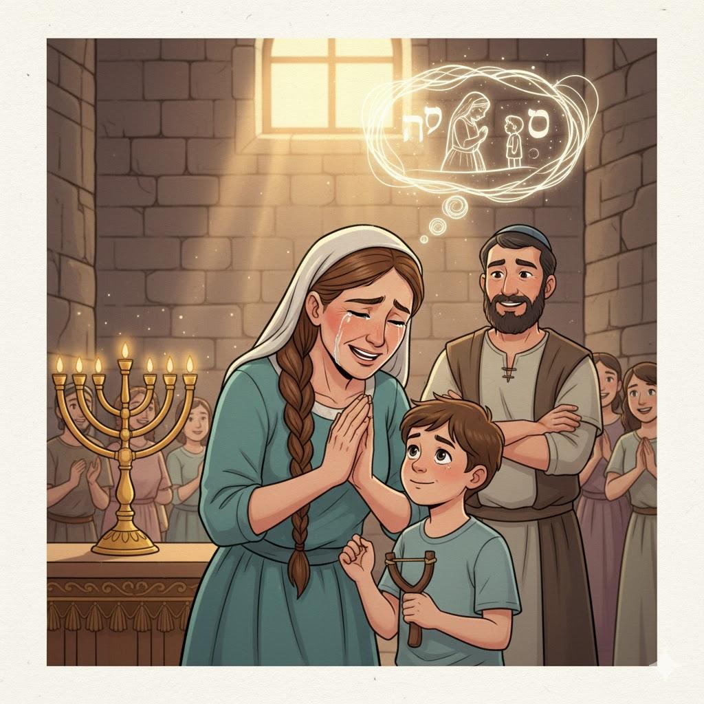 אֶל הַנַּעַר הַזֶּה הִתְפַּלָּלְתִּי