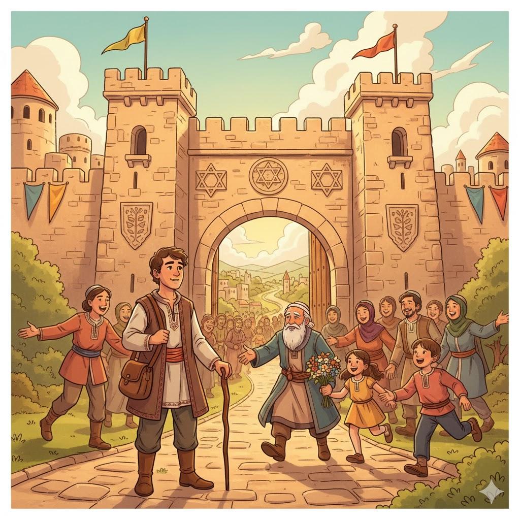 Came into his gates