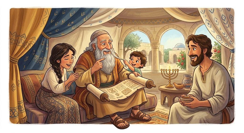 זְקָנוֹ יוֹרֵד עַל פִּי מִידּוֹתָיו