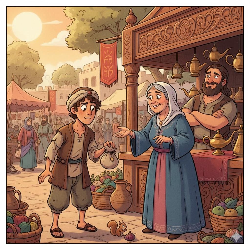 אַל תַּעֲמֹד עַל הַמֶּקַח בְּשָׁעָה שֶׁאֵין לְךָ דָּמִים