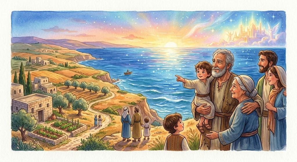 הָעוֹלָם הַזֶּה דּוֹמֶה לַיַּבָּשָׁה וְהָעוֹלָם הַבָּא דּוֹמֶה לַיָּם
