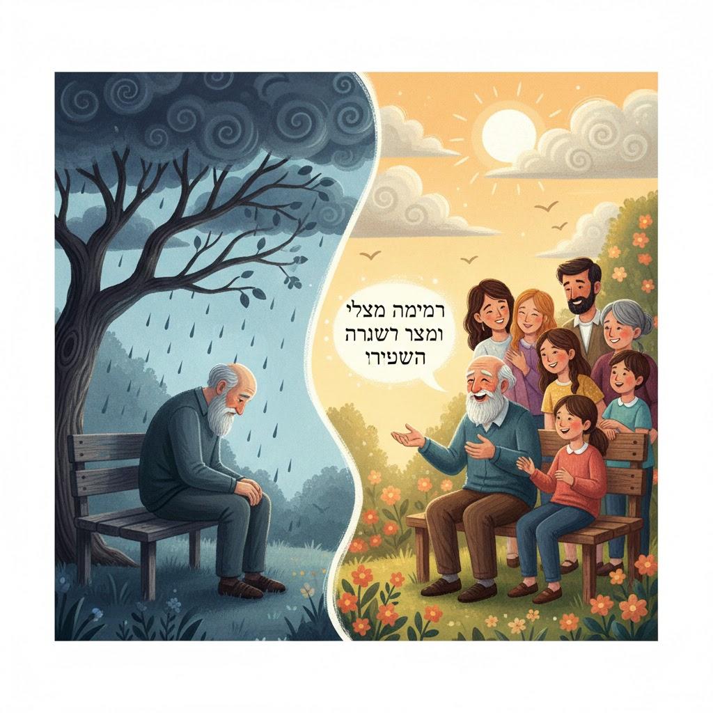 דְּאָגָה בְלֶב אִישׁ יַשְׁחֶנָּה/ דְּאָגָה בְלֶב אִישׁ יְשִׂיחֶנָּה
