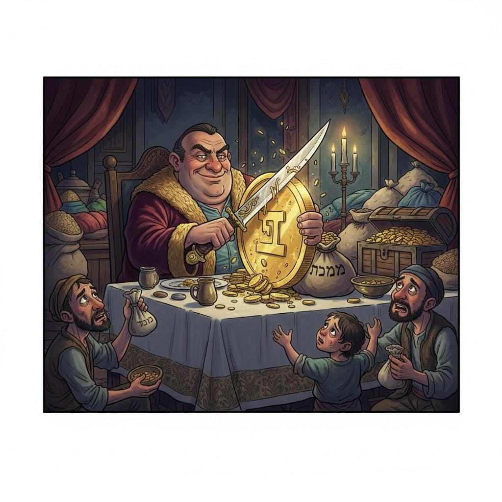 one who cuts profit / pursues dishonest gain