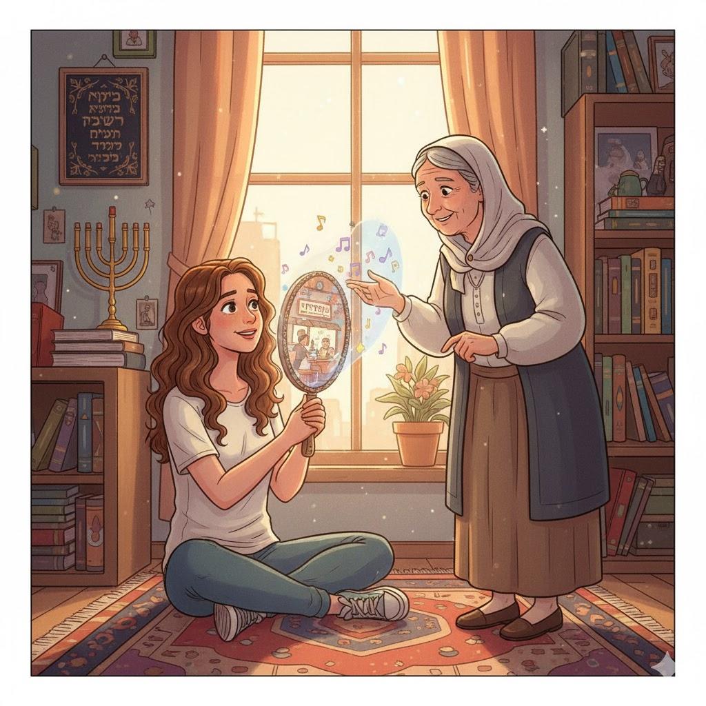 A person sees only from the thoughts of his heart