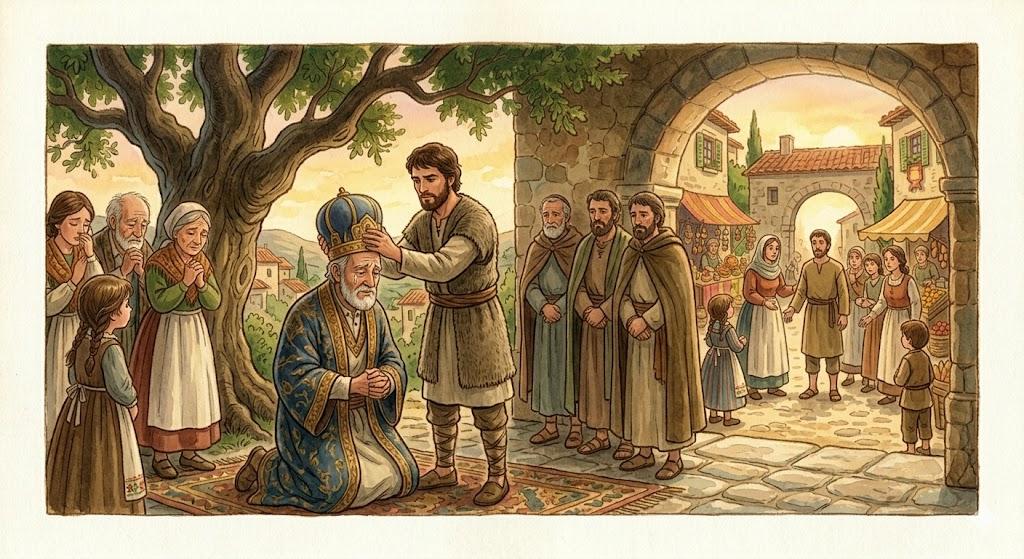 הוֹרִיד אוֹתוֹ מִגְּדֻלָּתוֹ