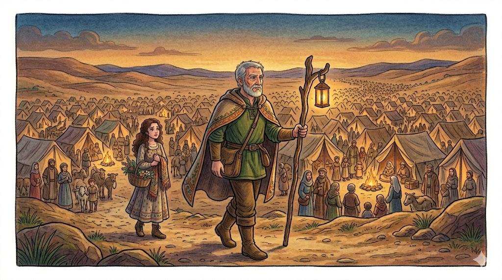 הָלַךְ לִפְנֵי הַמַּחֲנֶה