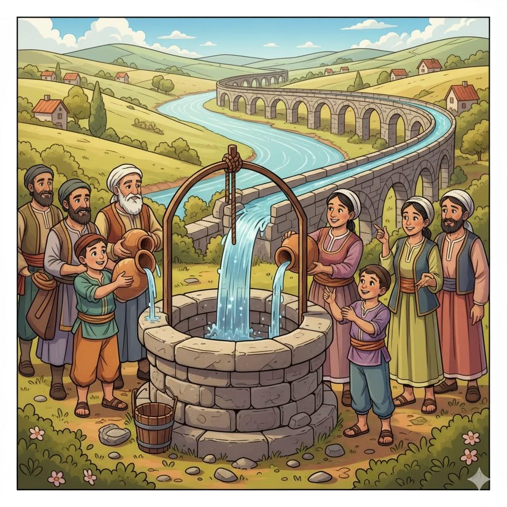 אֵין הַבּוֹר מִתְמַלֵּא מֵחֻלְיָתוֹ
