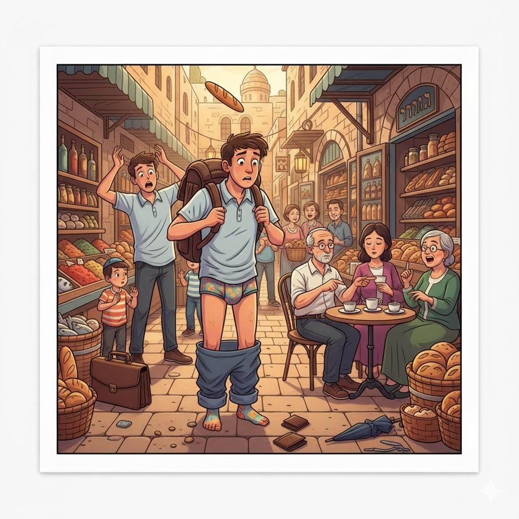 אִבֵּד אֶת הַמִּכְנָסַיִם, הִפְסִיד אֶת הַתַּחְתּוֹנִים, איבד את המכנסיים