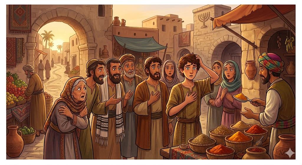 He prophesied and did not know what he prophesied, he prophesied and did not know what he prophesied.