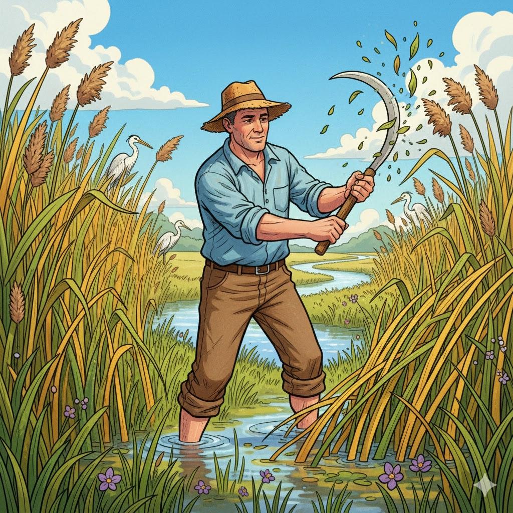 not a reed-cutter