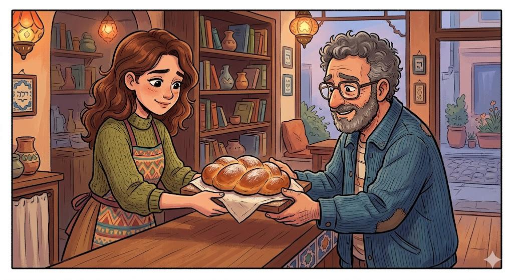 This is bread in its path.