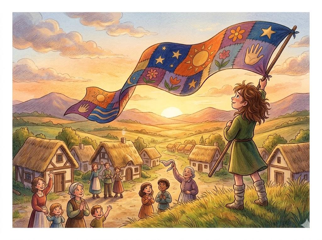 Raise the banner of something