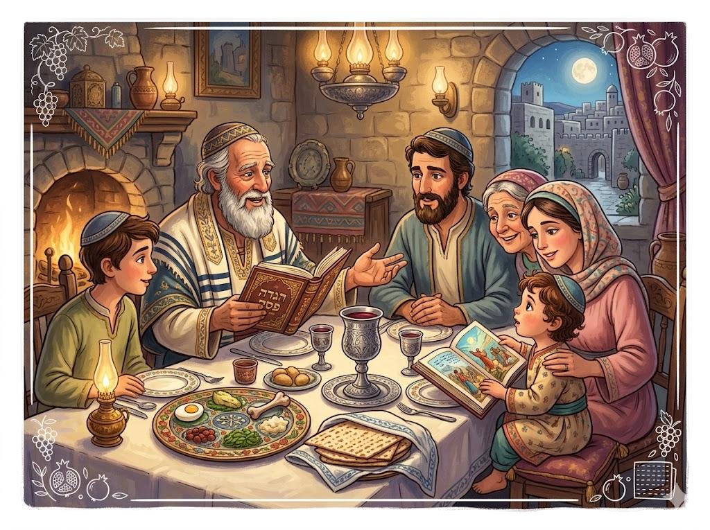 Passover Haggadah/ Haggadah of Pesach