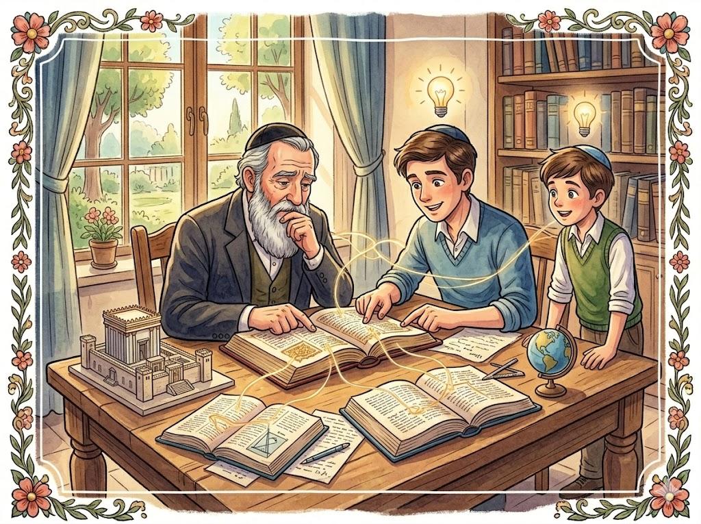 הַמֵּבִין דָּבָר מִתּוֹךְ דָּבָר