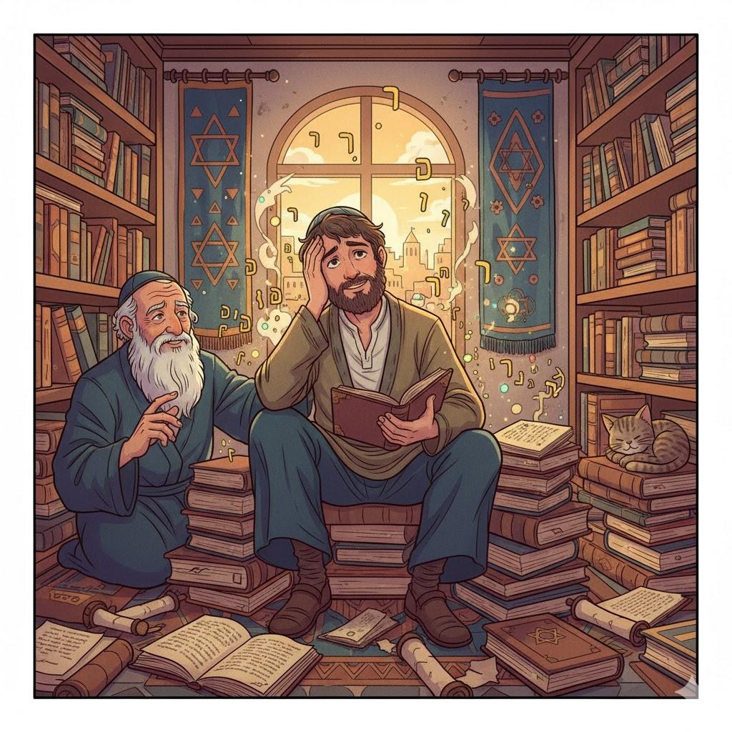 A person does not truly understand words of Torah unless he has stumbled over them