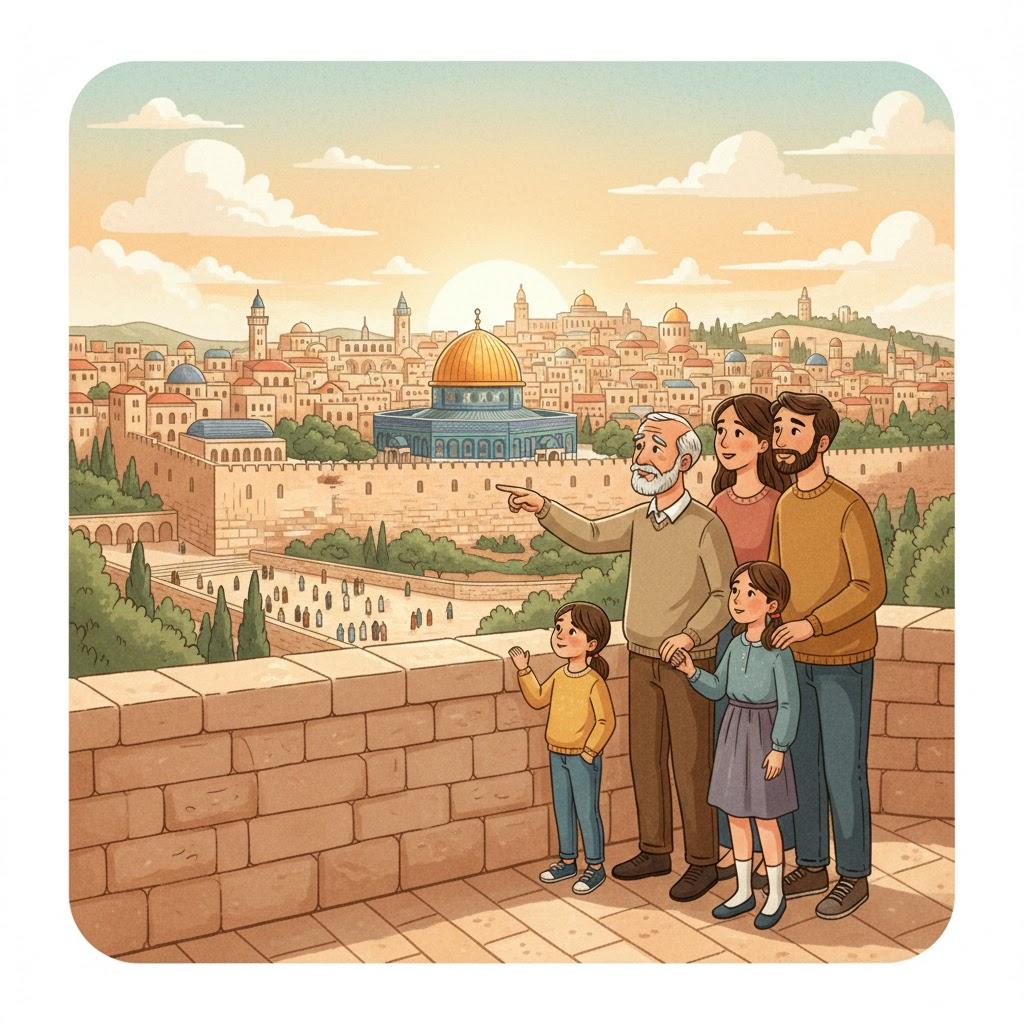 There is no beauty like the beauty of Jerusalem.