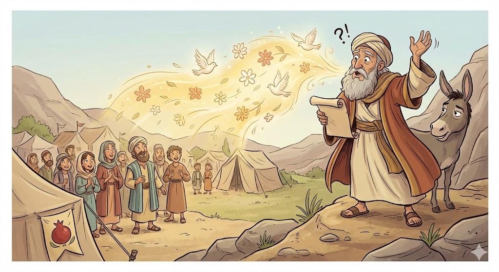 בִּיקֵּשׁ לְקַלֵּל וְנִמְצָא מְבָרֵךְ