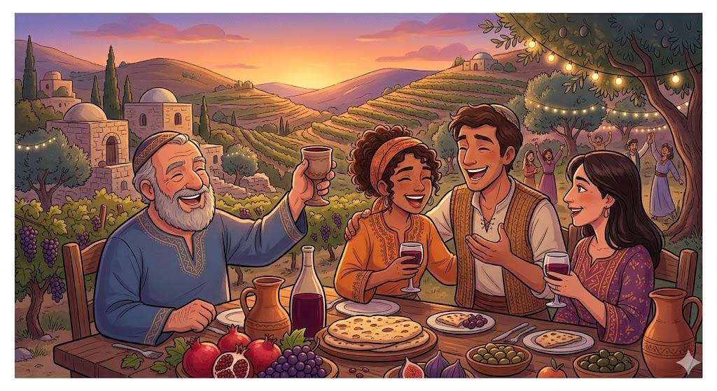 And wine gladdens the heart of man