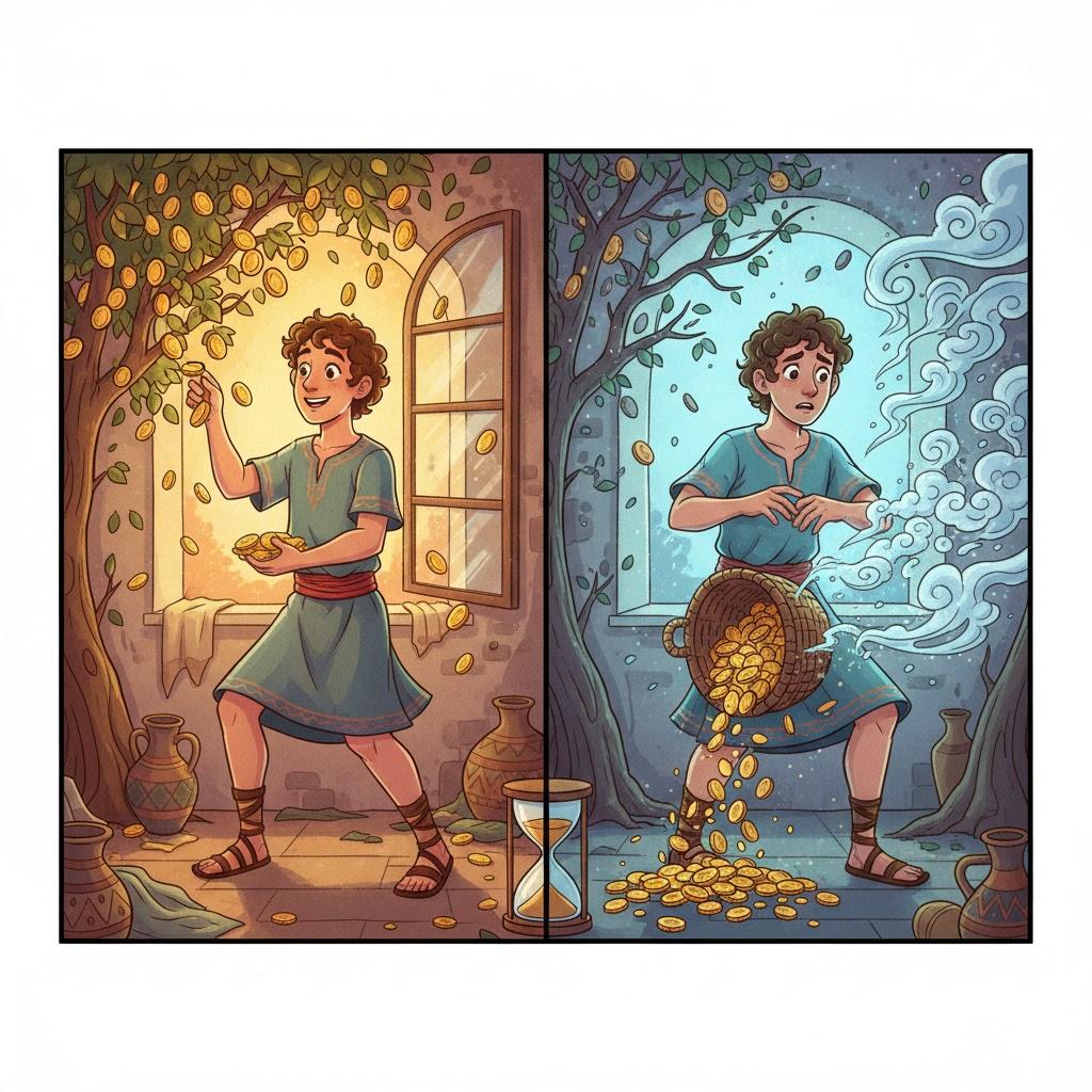 בָּא בְּקַלּוּת הוֹלֵךְ בְּקַלּוּת