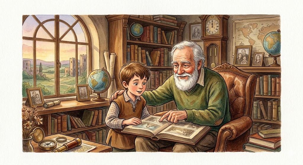 הִכְנִיס אוֹתוֹ לָעִנְיָנִים