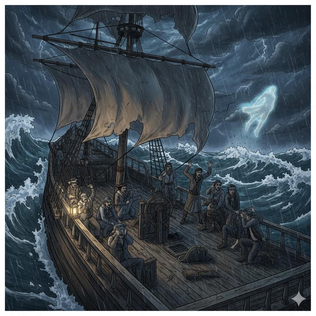 Woe to the ship whose captain was lost!