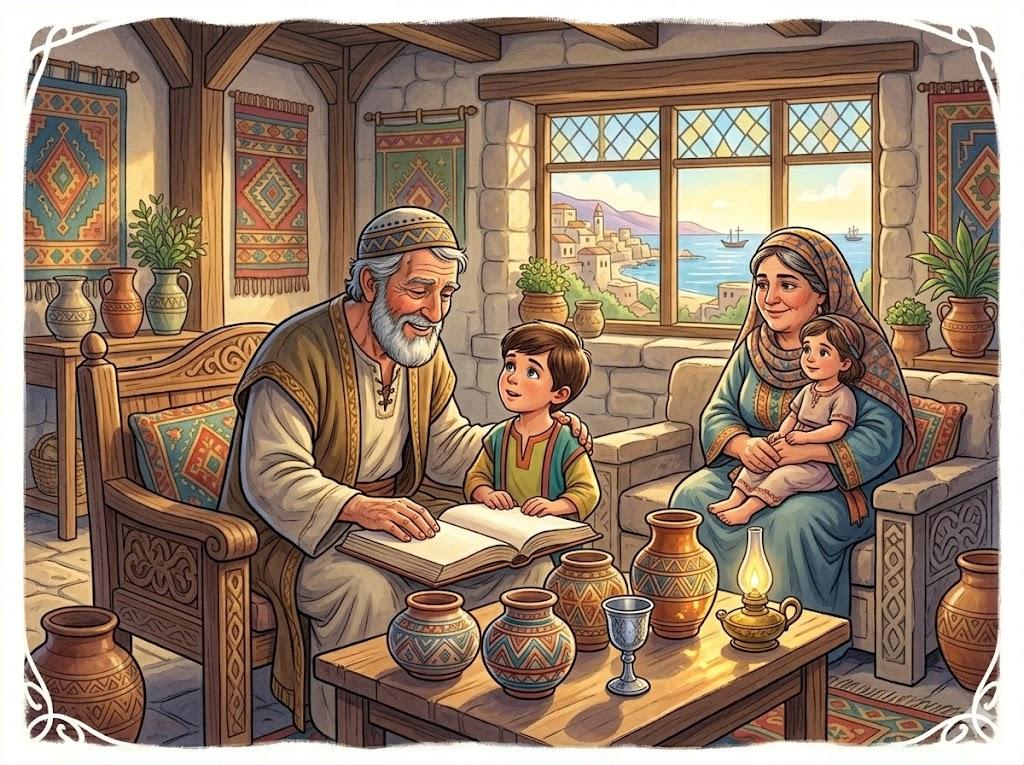 A beautiful dwelling, a beautiful wife, and fine vessels enlarge a man's mind