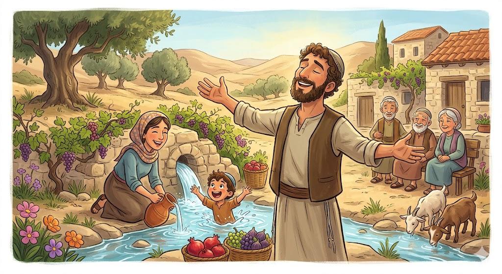 Zul came into the world - Omer says, "Blessed is the good and the beneficial."