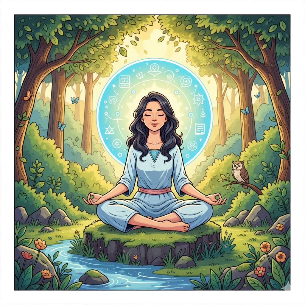 with a clear mind / in cool-headedness