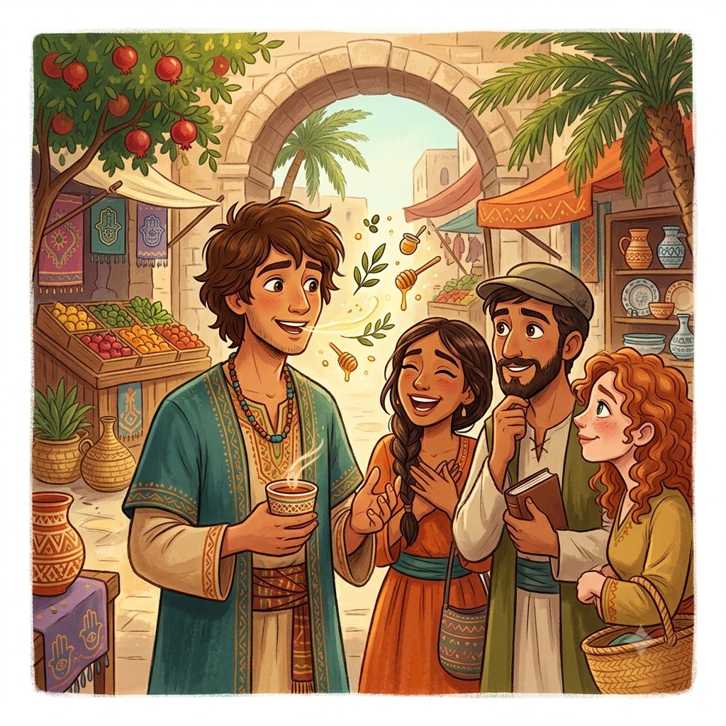 חִיכּוֹ מַמְתַקִּים וְכֻולּוֹ מַחֲמַדִּים