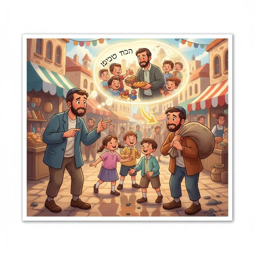 הַדָּן אֶת חֲבֵרוֹ לְכַף זְכוּת דָּנִין אוֹתוֹ לְכַף זְכוּת