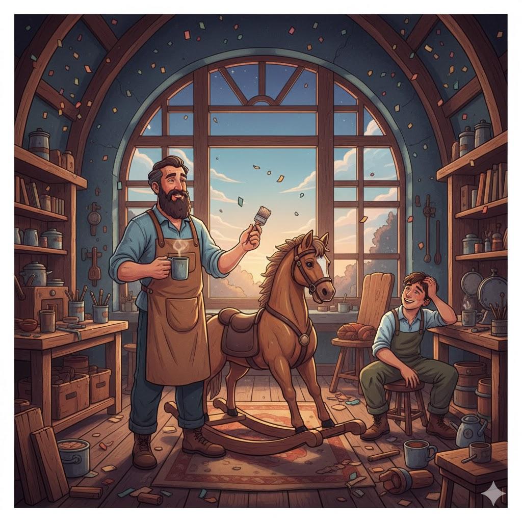 Come down off his horse
