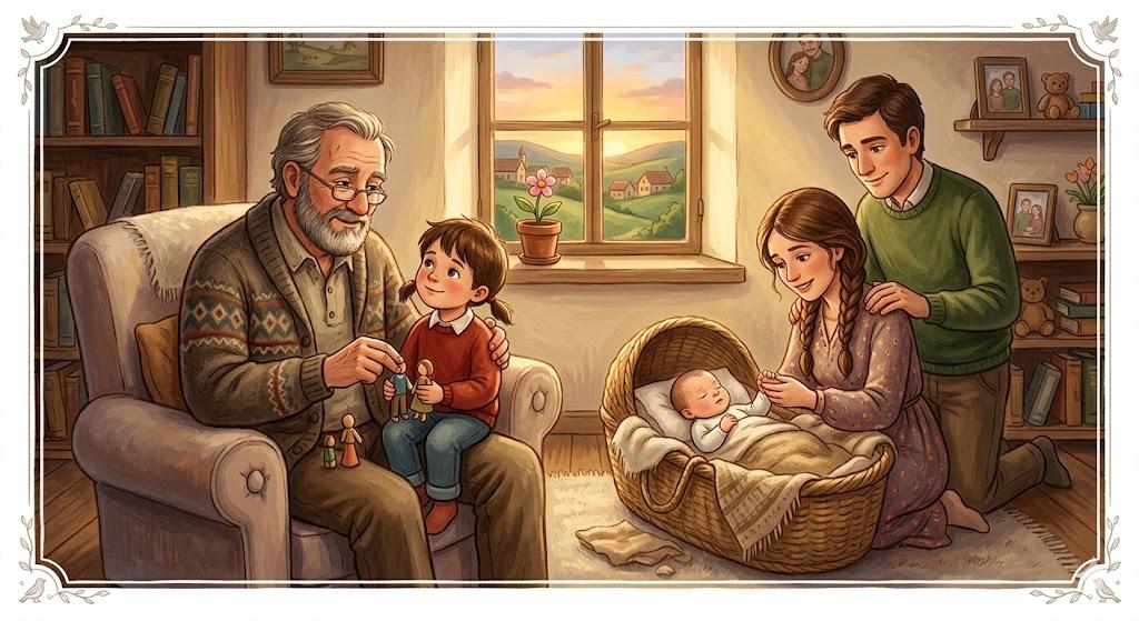 His teaching and birth/ he was created