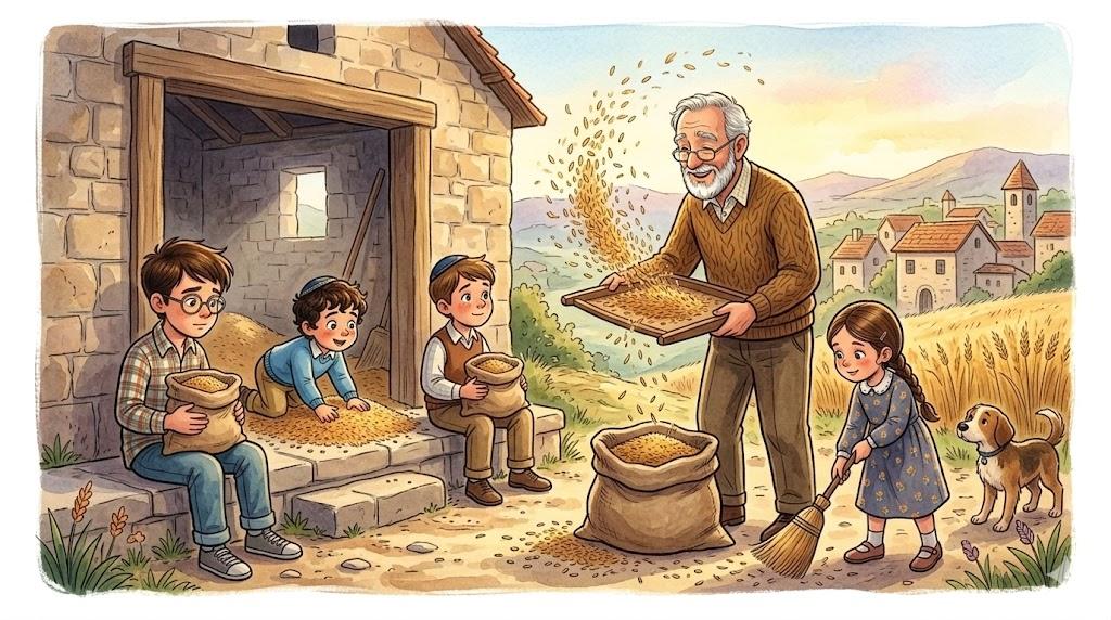 דָּשׁ מִבִּפְנִים וְזוֹרֶה מִבַּחוּץ