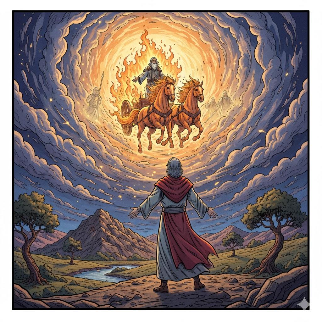 “My father, my father, the chariot of Israel and its horsemen!”