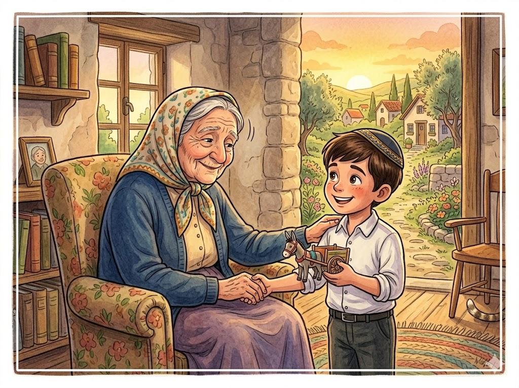 הֵנִיד בְּרֹאשׁוֹ