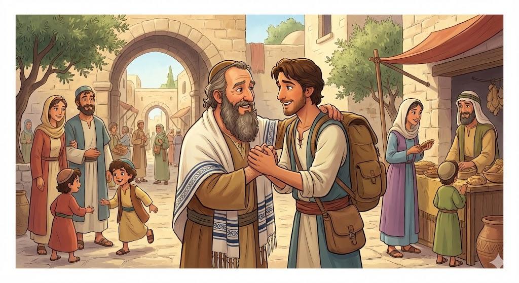 בֵּרַךְ לְשָׁלוֹם, בֵּרַךְ אוֹתוֹ לְשָׁלוֹם