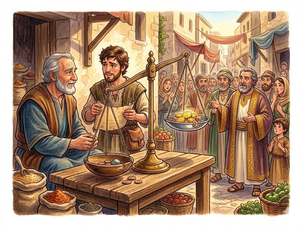 הַכַּף נוֹטָה לְצִדּוֹ