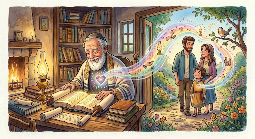 הָעוֹסֵק בַּתּוֹרָה מִבִּפְנִים ,תּוֹרָתוֹ מַכְרֶזֶת עָלָיו מִבַּחוּץ