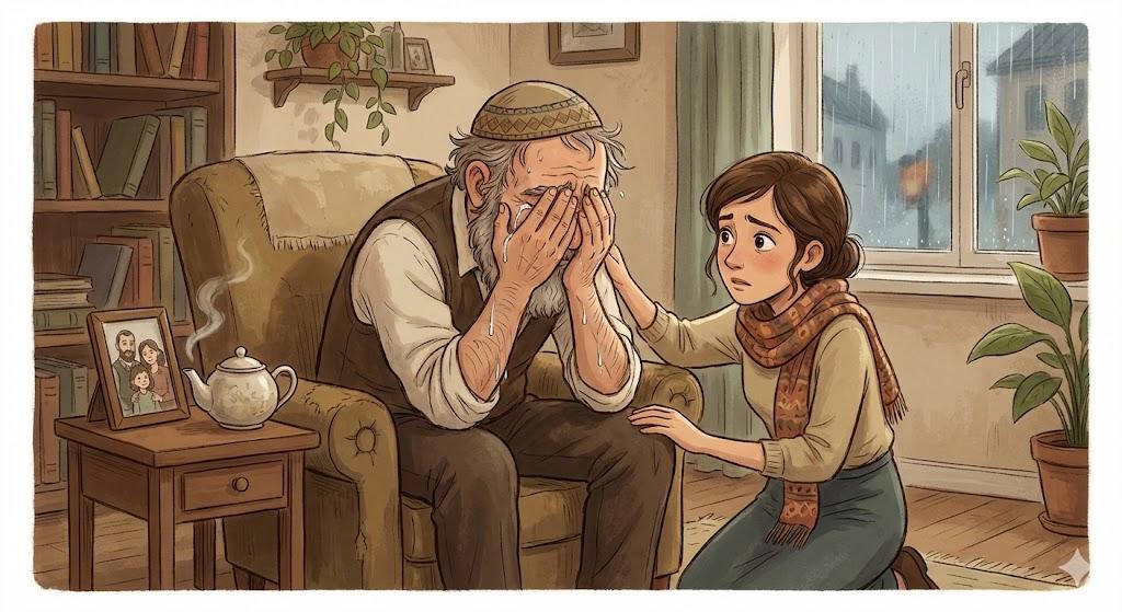 Cried in the bitterness of his soul