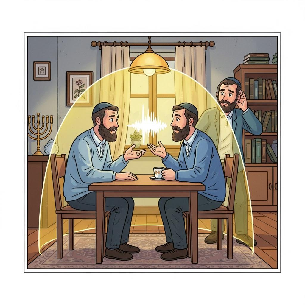 אַל יִכָּנֵס אָדָם לְתוֹךְ דִּבְרֵי חֲבֵרוֹ