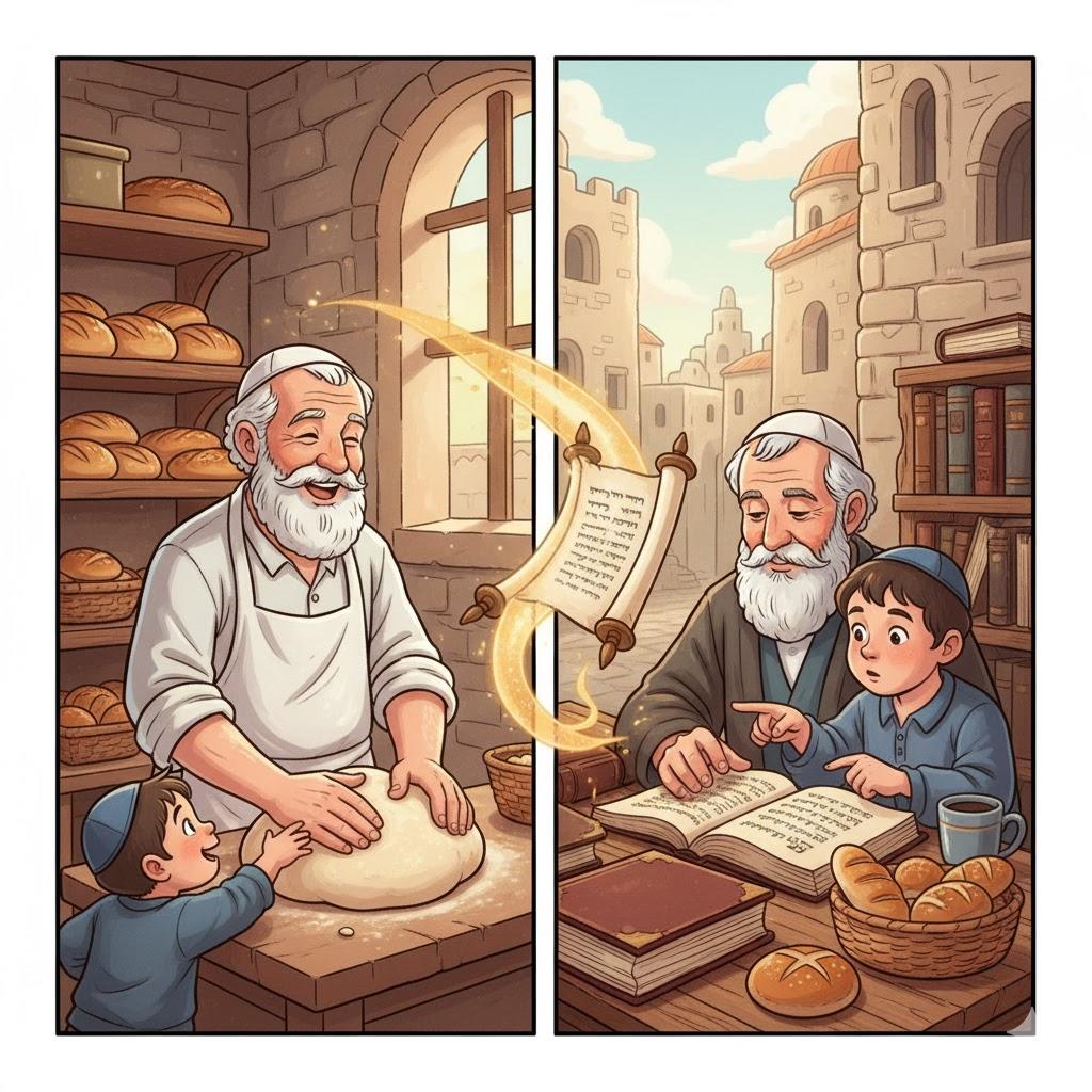 אִם אֵין קֶמַח אֵין תּוֹרָה, אִם אֵין תּוֹרָה אֵין קֶמַח