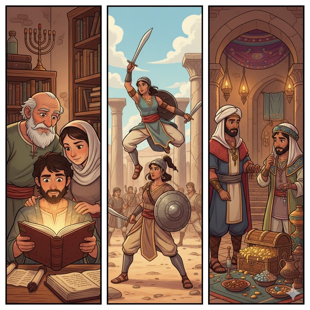 A wise man is only jealous of a wise man, a mighty man of a mighty man, and a rich man of a rich man