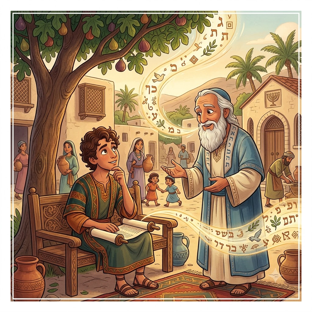 חִיכָּה לְמוֹצָא פִּיו