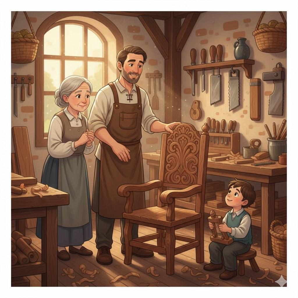 Great is the labour that warms (honours) the workman