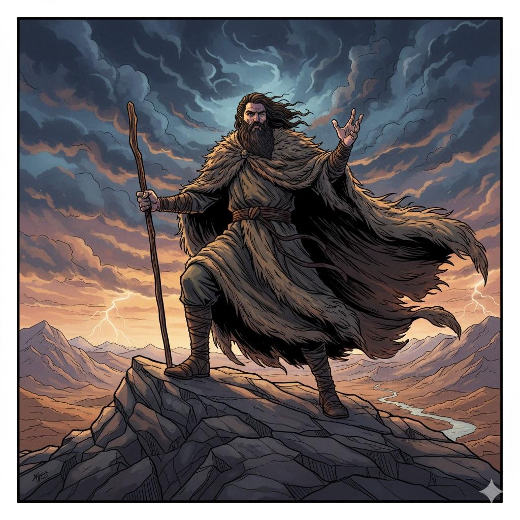 Fur coat / "Hairy mantle"