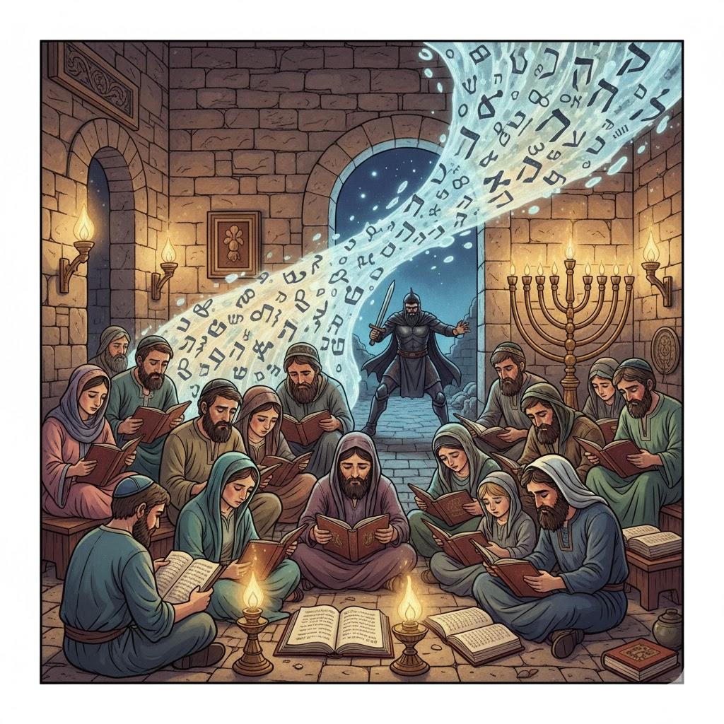 A nation weary from Torah study is not handed over to its oppressor